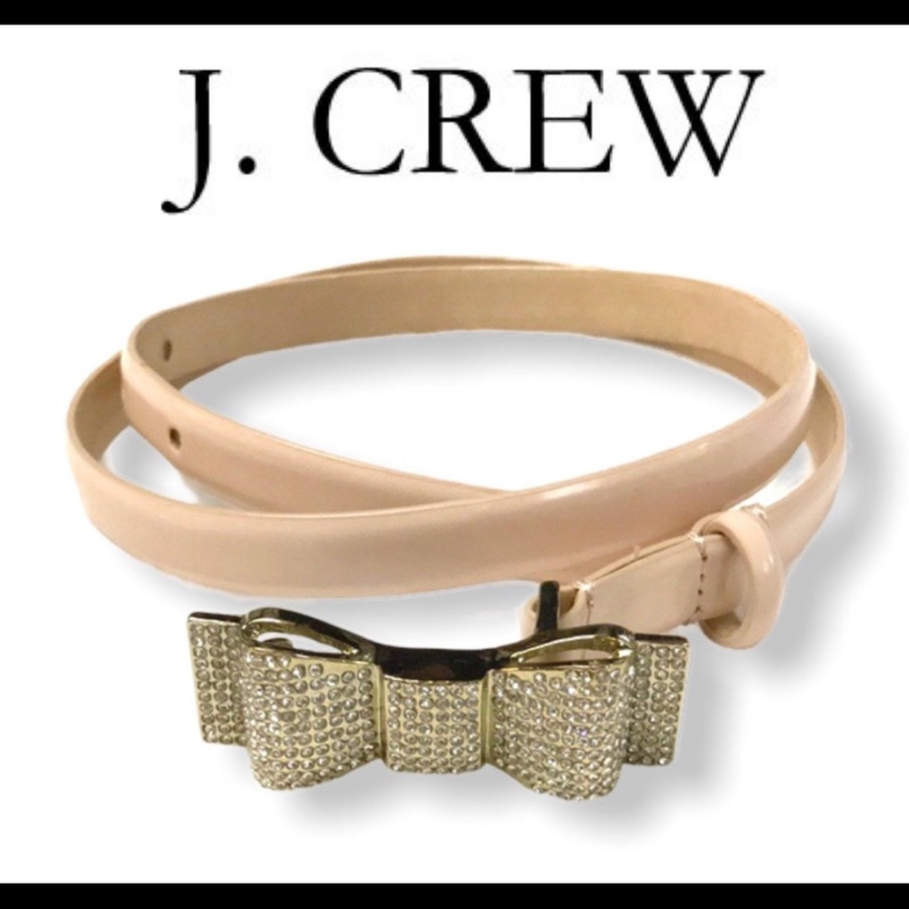 JCrew Crystal Bow Belt | Sz: S